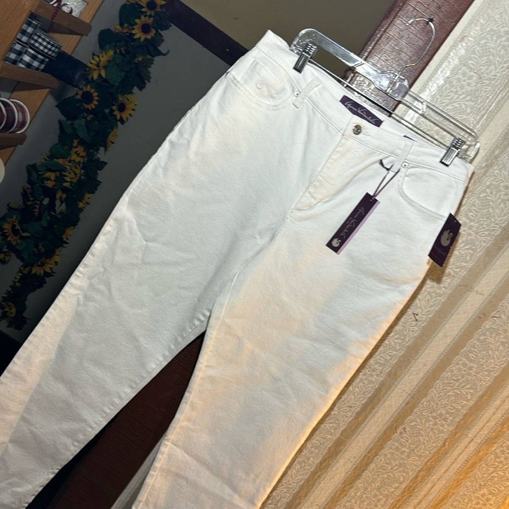 White jeans